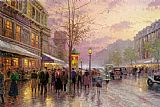 BOULEVARD OF LIGHTS PARIS by Thomas Kinkade